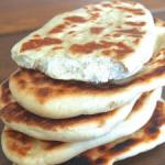American Whole Wheat Naan with Raita Appetizer