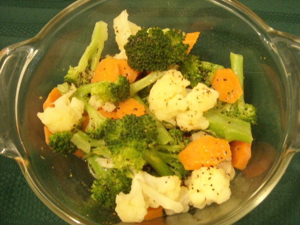 American Lemonpepper Veggies Appetizer