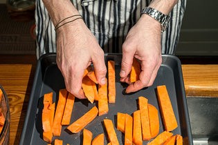 American Couldnandtbeeasier Sweetpotato Fries Recipe Dinner