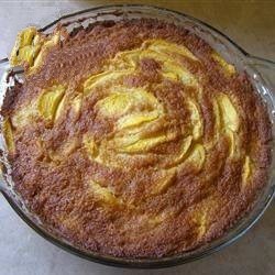 Australian Peach Cake Easy Dessert