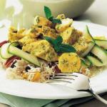 Caribbean Chicken Curry Salad 2 Appetizer