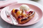 Supersimple Peach And Raspberry Tart Recipe recipe