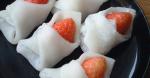 Australian Wrapped Ichigo Daifuku strawberry Dumplings For Girls Day Festival Dinner