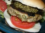 Australian Pesto Burgers light Dinner