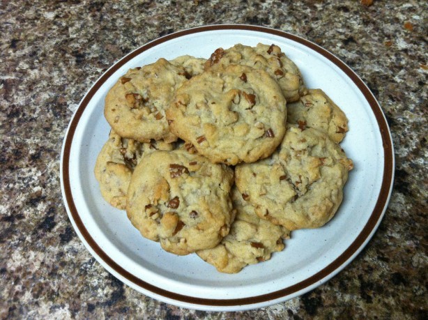 American Toffee Pecan Drop Cookies Dessert