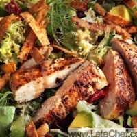 Low-Fat Blackened Chicken Salad recipe