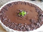 Arabic Minty Mousse Pie Au Chocolat Dessert