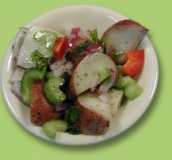 Montenegro Mediterranean Potato Salad Appetizer