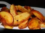 British Oven Baked Chips  Potato Wedges Appetizer
