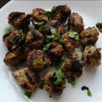 Thai Thai Meatballs on Skewers BBQ Grill