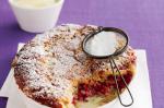 Australian White Chocolate And Raspberry Selfsaucing Pudding Recipe Dessert
