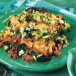 Mexican Enchiladas of Pork and Spinach Dinner