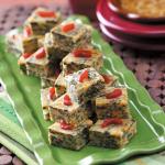 American Spinach Squares 4 Appetizer