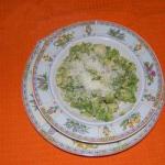 American Orecchiette with Broccoli and Anchovies Appetizer