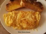 American Onion Cheese Omelet Appetizer