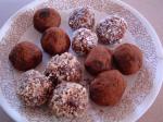 American Carob Orange Balls Dessert