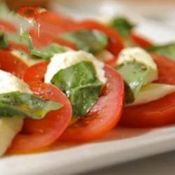Italian Caprese Salad Simple Appetizer