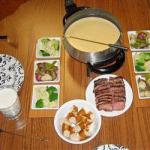 British Fondue in the Beer and to Gin Appetizer