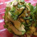 British Salad of Courgette Freshness Appetizer