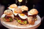 British Beef and Pork Sliders With Chipotle Ketchup Recipe Appetizer