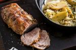 British Ciderbraised Pork Neck With Cabbage Recipe Appetizer