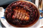 British Pork and Red Cabbage Braised In Spiced Wine Recipe Appetizer