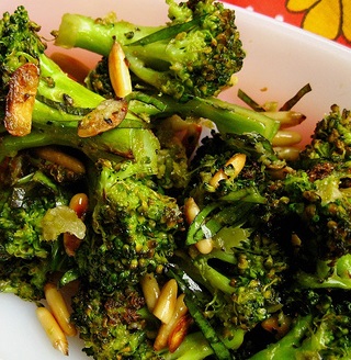 Greek Broccoli with Hazelnuts Appetizer