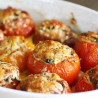 Baked Greek Tomatoes recipe