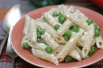 American Penne with Ricotta and Peas Recipe 1 Dinner