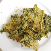 American Baked Kale Chips Appetizer