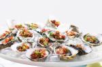 American Oysters With Chilli And Bacon Recipe Appetizer