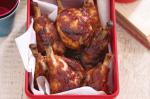 American Spicy Barbecued Chicken Recipe Appetizer