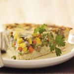American Spring Vegetable Quiche Appetizer