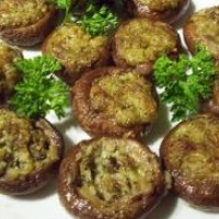 French Mushrooms With Garlic Appetizer