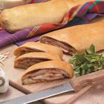 Australian Threemeat and Cheese Stromboli Appetizer