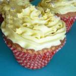 American Cupcakes with Lemon and White Chocolate 1 Dessert