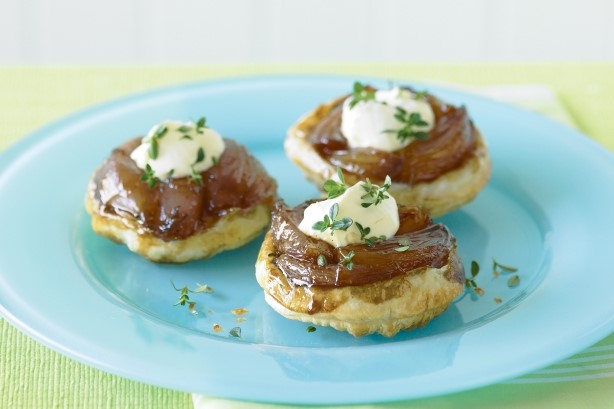 French Caramelised French Shallot Tarte Tatin Recipe Dessert