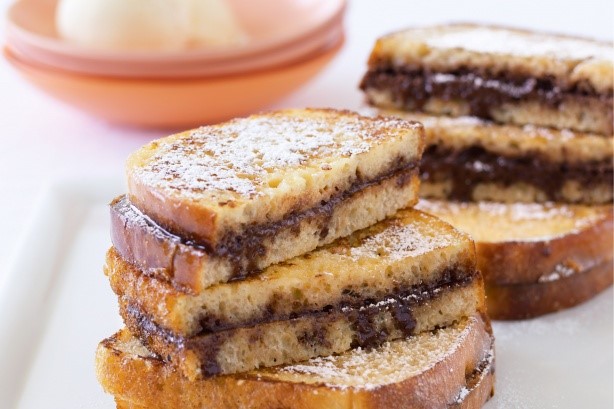 French Hot Chocolate French Toasts Recipe Dessert