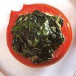 British Stuffed Tomatoes With Spinach Appetizer