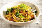 Chinese Chinese Egg Noodle And Vegetable Stir Fry Recipe Dinner