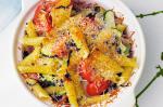 American Zucchini Tomato And Basil Pasta Bake Recipe Appetizer