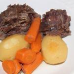 Australian Stew of Boiled Beef in White Wine Appetizer