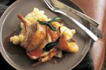 American Rack Of Pork With Pear And Celeriac Mash Recipe BBQ Grill