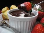 American Chocolate Fondue for Dummies Dessert
