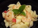 Italian Pasta Prawnshrimp Apple Salad Mayo Free Appetizer