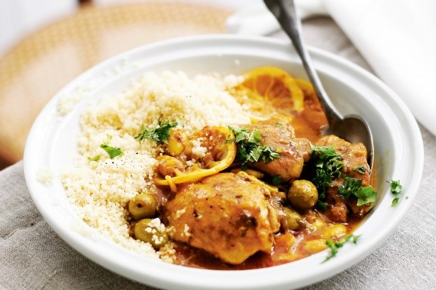 American Fast Chicken Tagine Recipe Appetizer