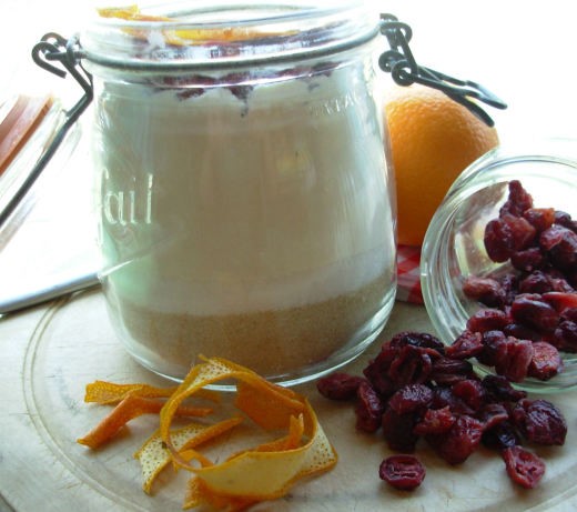 American Cranberry Orange Cookies  Jar Mix Dessert