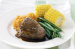 Australian Balsamic Beef With Green Beans And Mash Recipe Drink