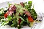 Australian Lamb And Green Bean Salad With Pesto Dressing Recipe Appetizer