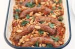 Australian Sausages And Baked Beans Recipe Appetizer